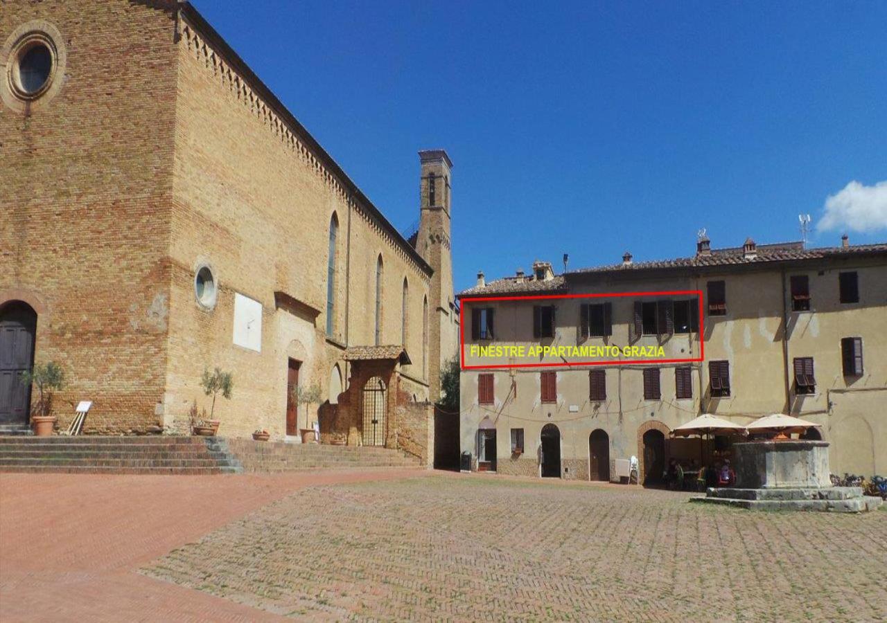 Caratteristico Appartamento Grazia Centro Storico San Gimignano Ngoại thất bức ảnh